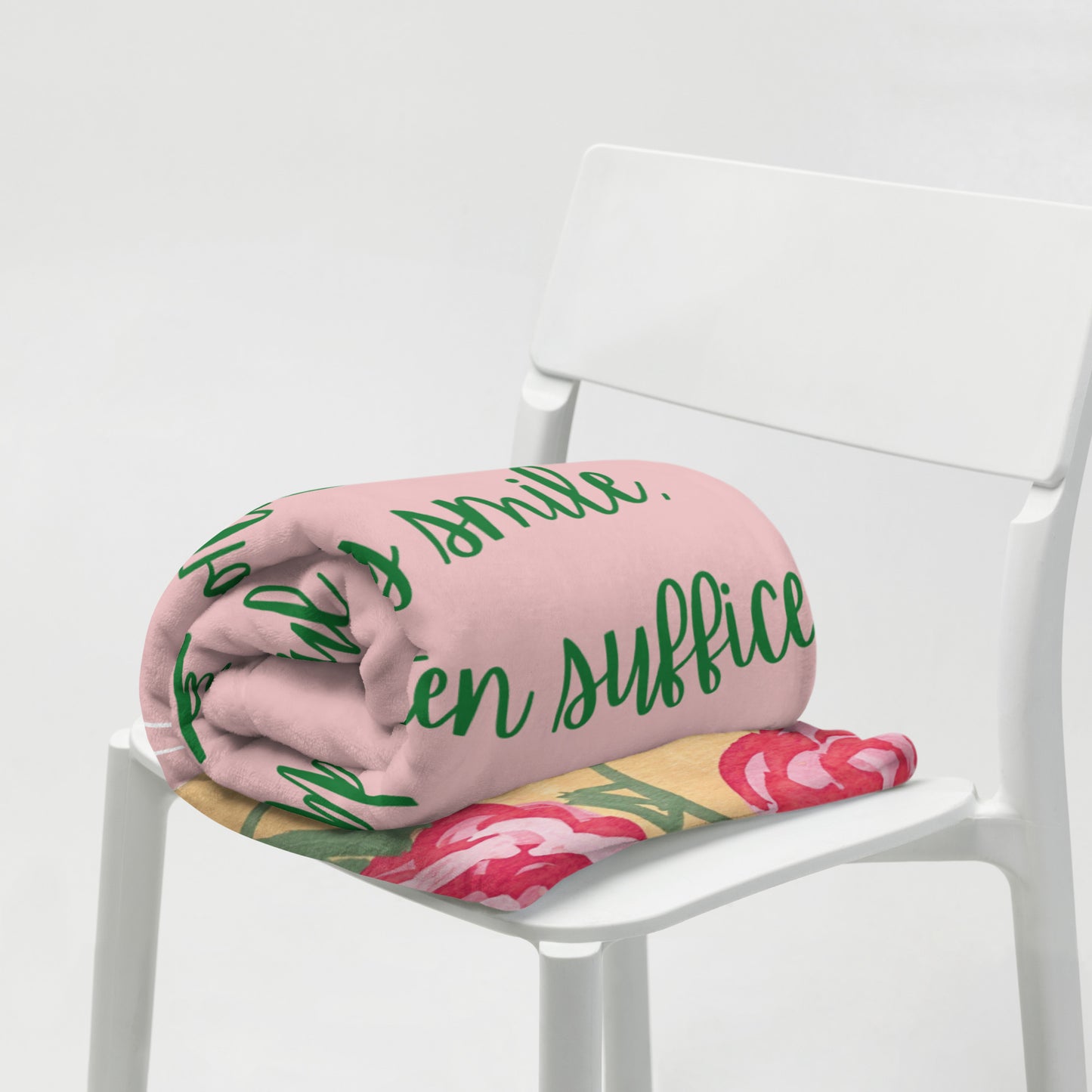 Saint Therese Throw Blanket