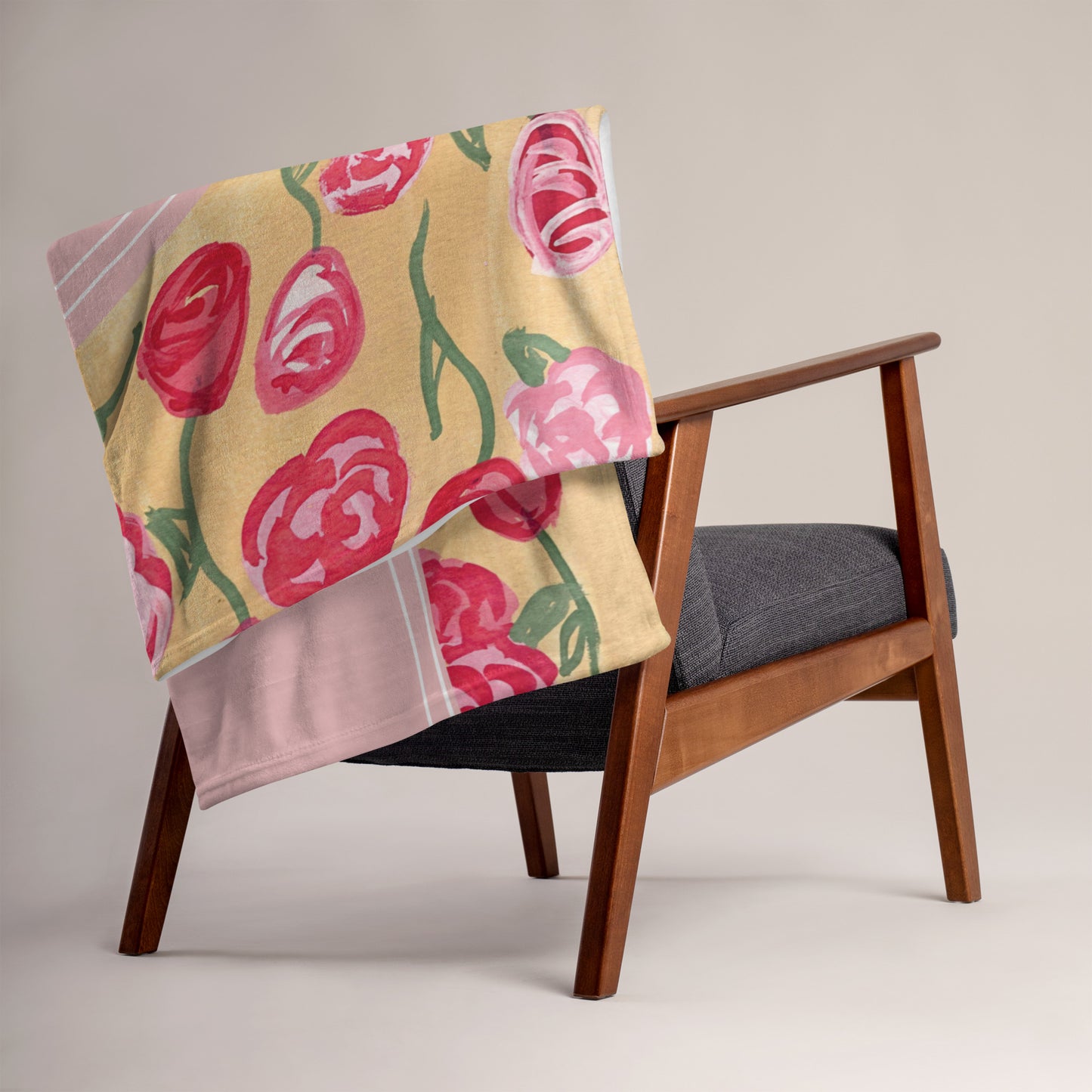 Saint Therese Throw Blanket