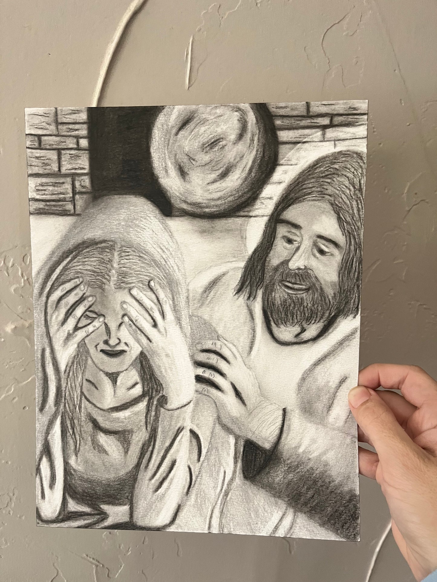 Mary Magdalene Visits the Tomb" Jesus Christ Wall Art