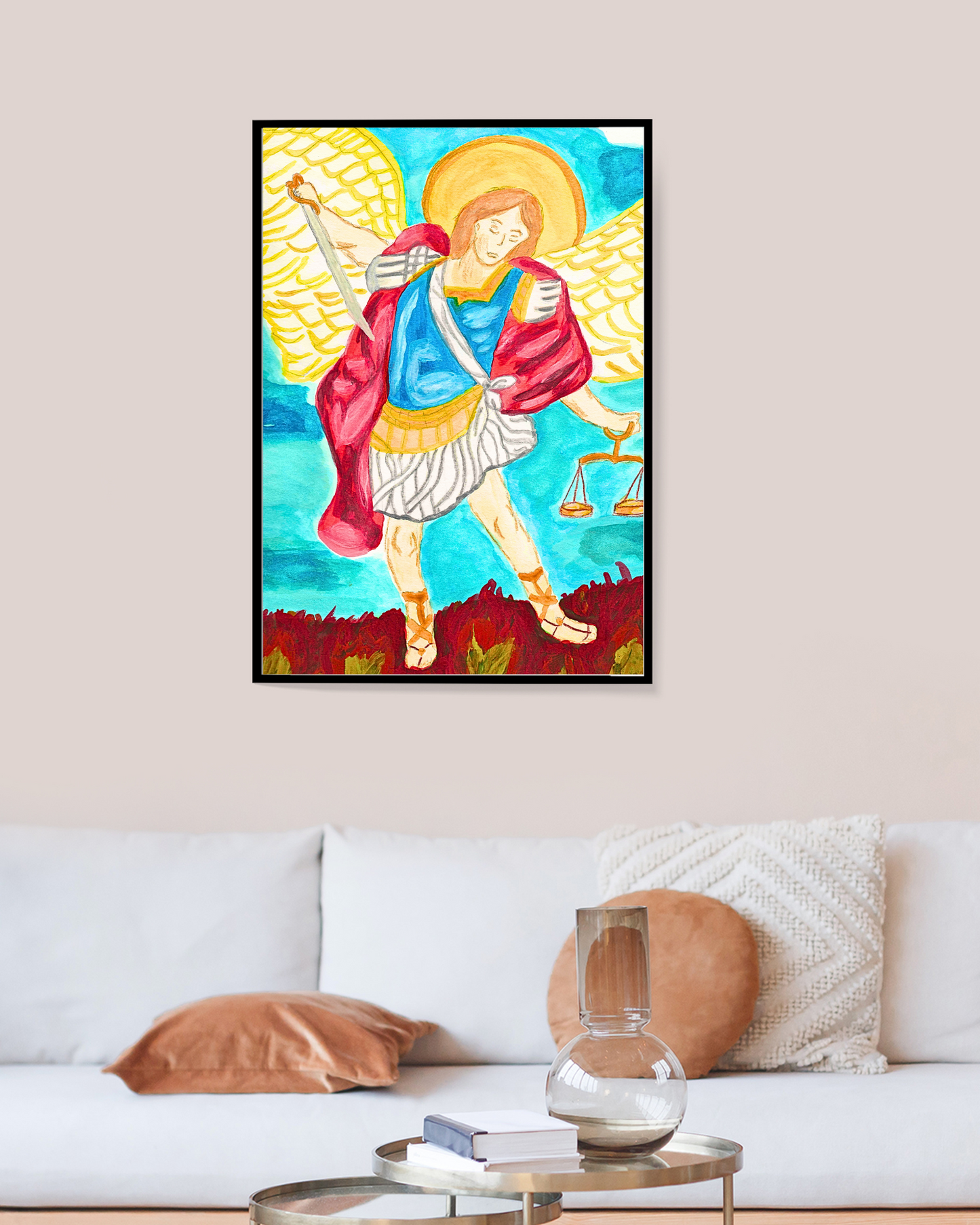Saint Michael the Archangel print