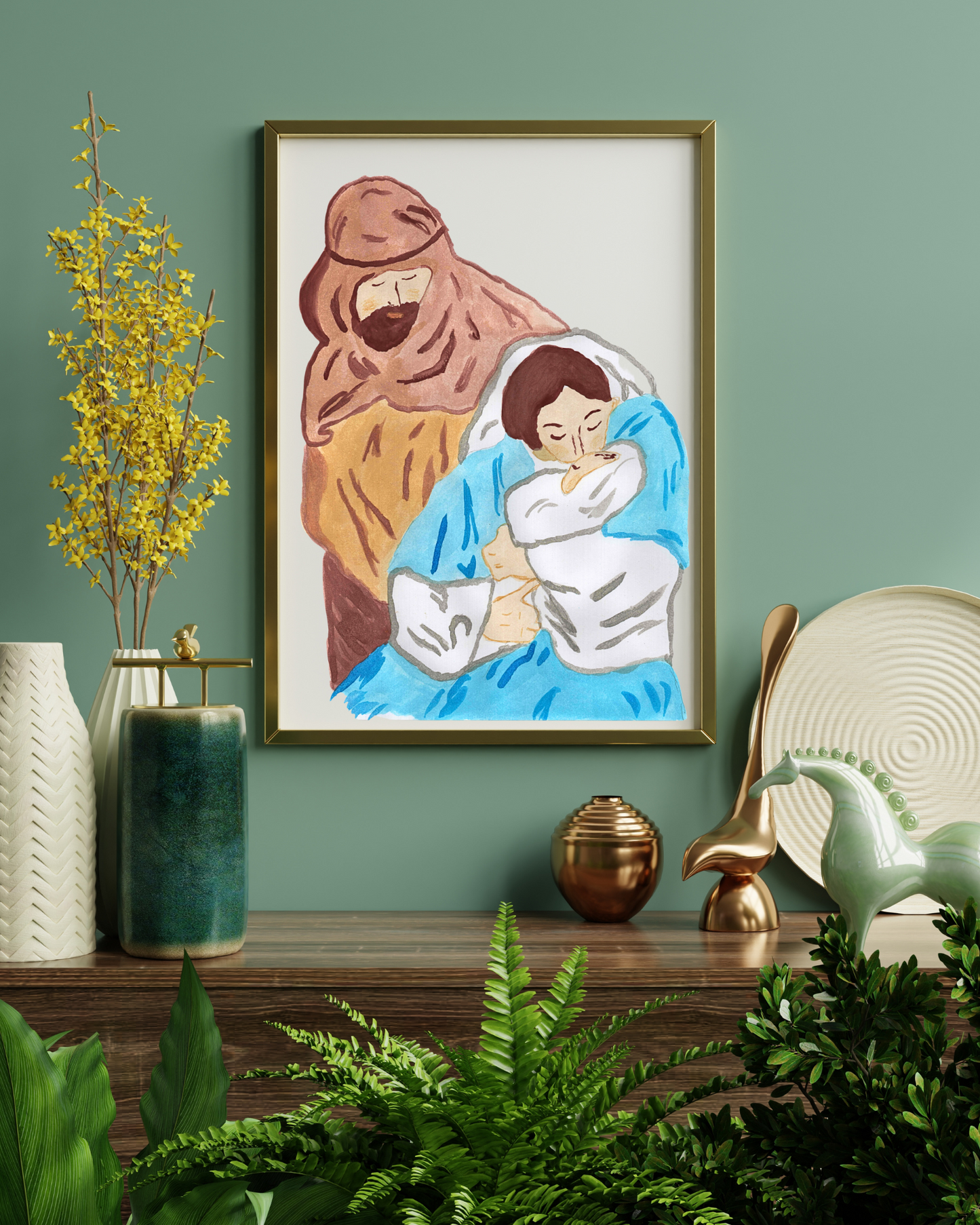 The Holy Family Print