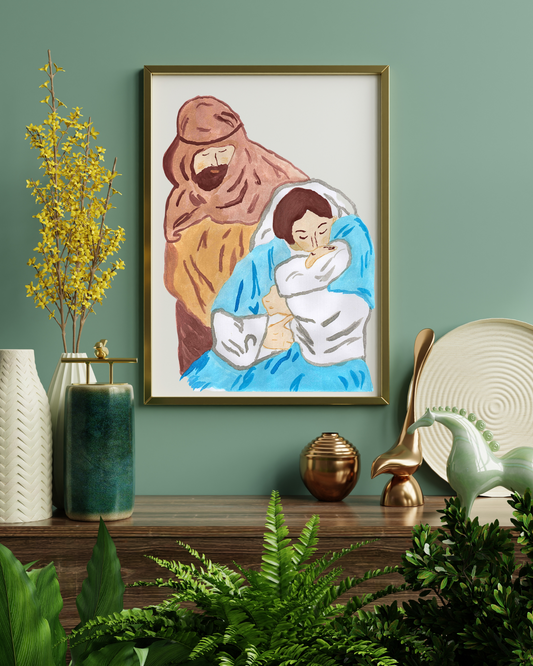 The Holy Family Print