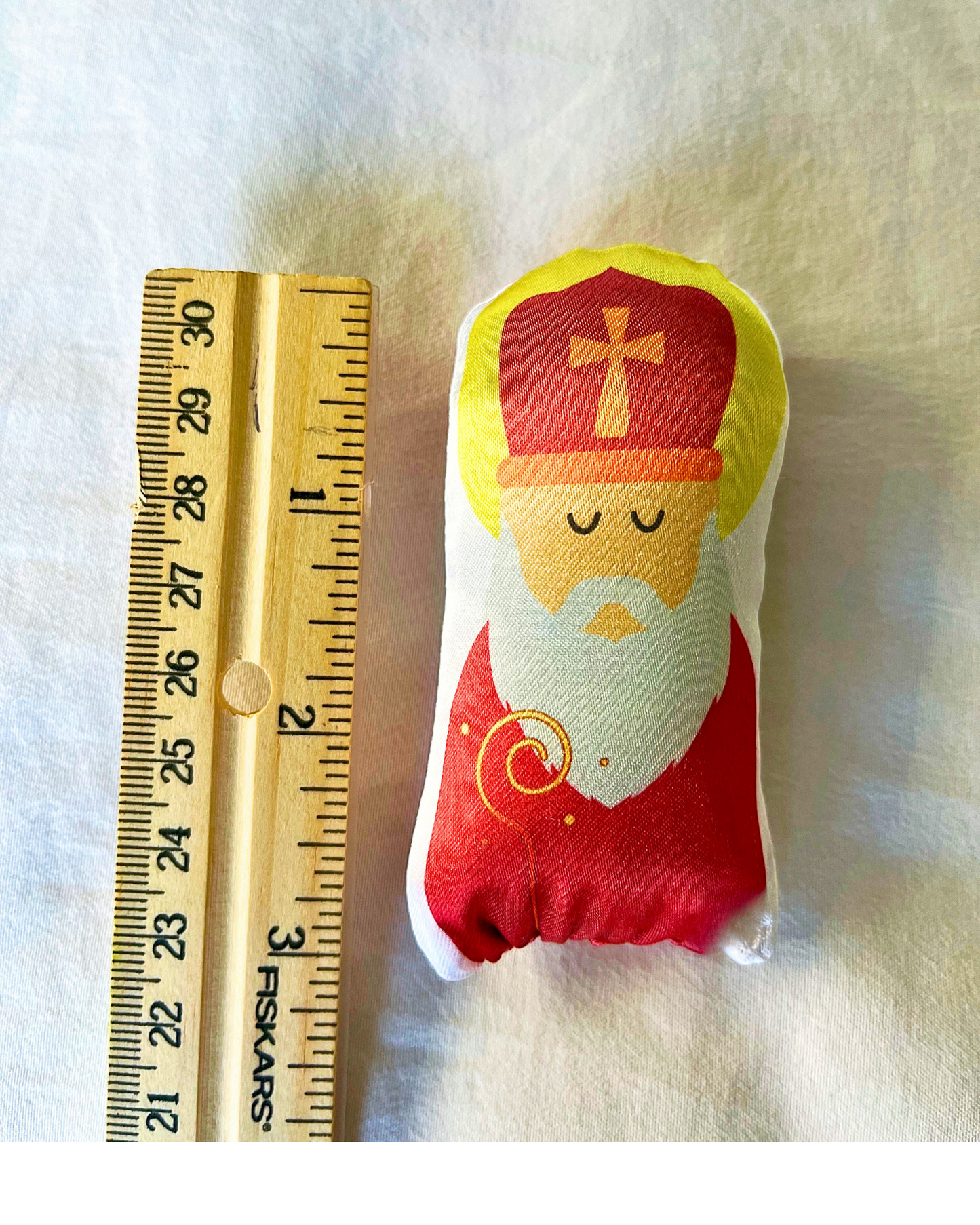 Mini Saint Nicholas Stuffed Doll