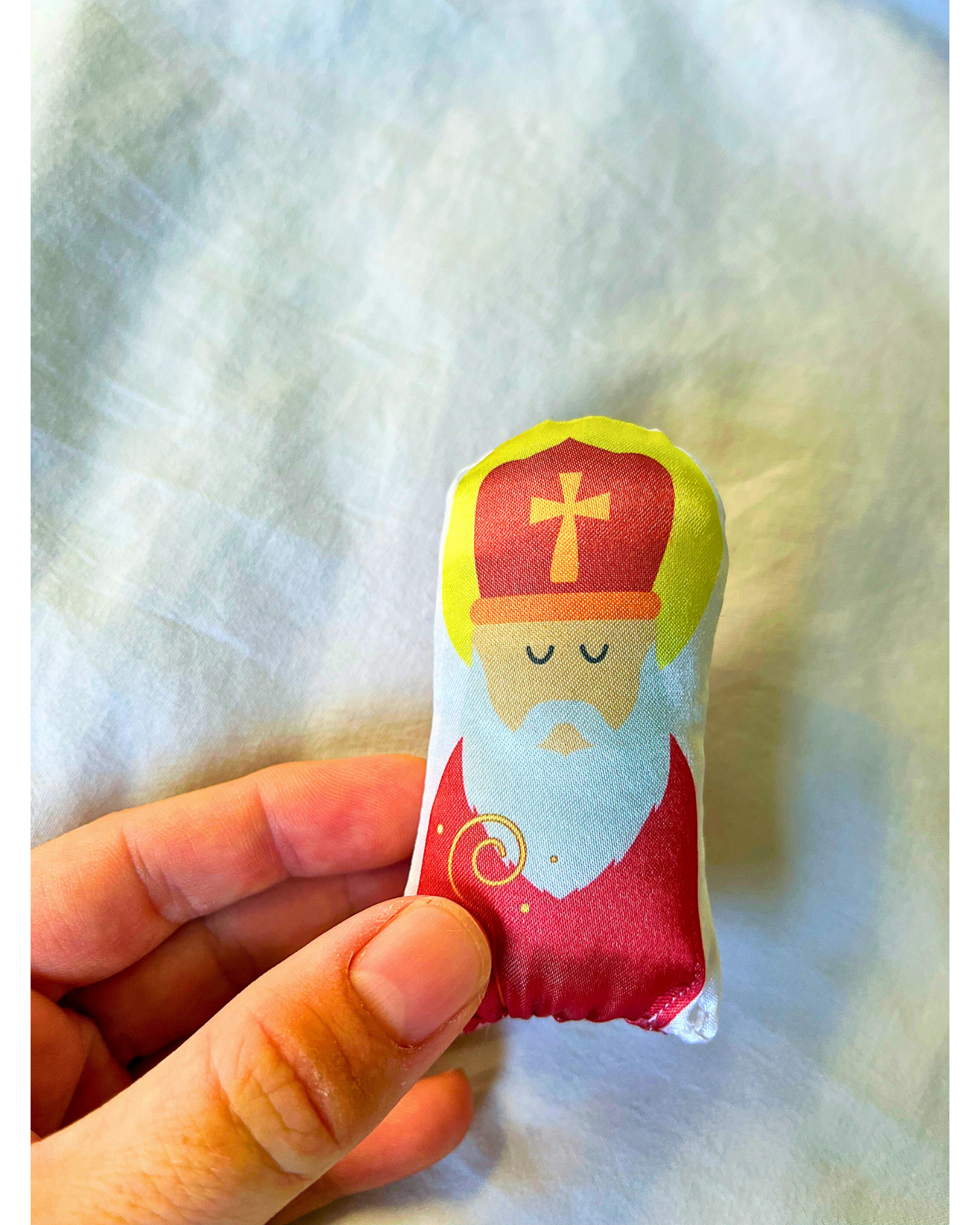 Mini Saint Nicholas Stuffed Doll