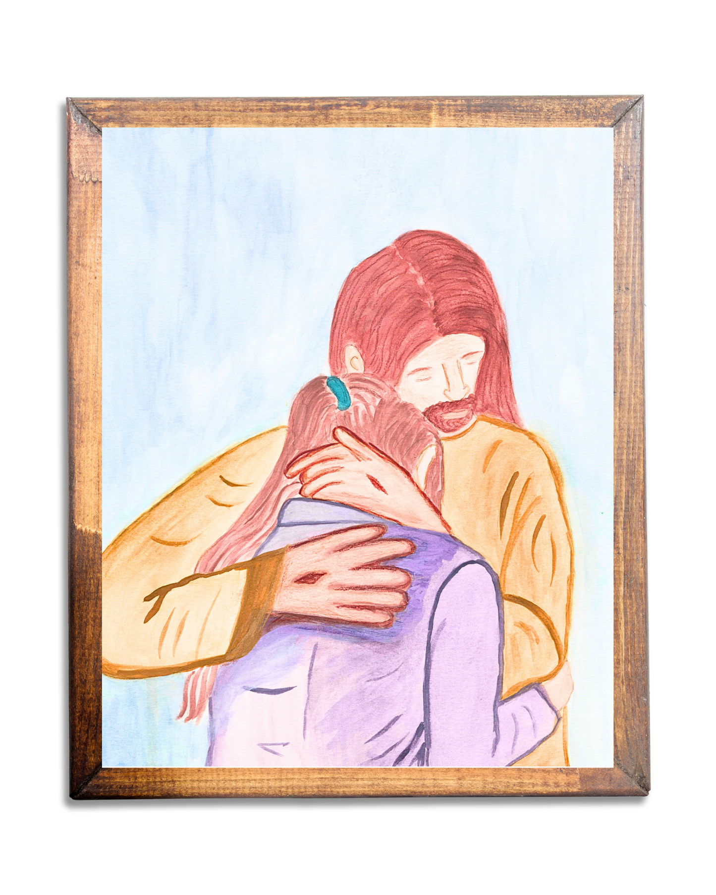 Comfort Me, Always Watercolor Print