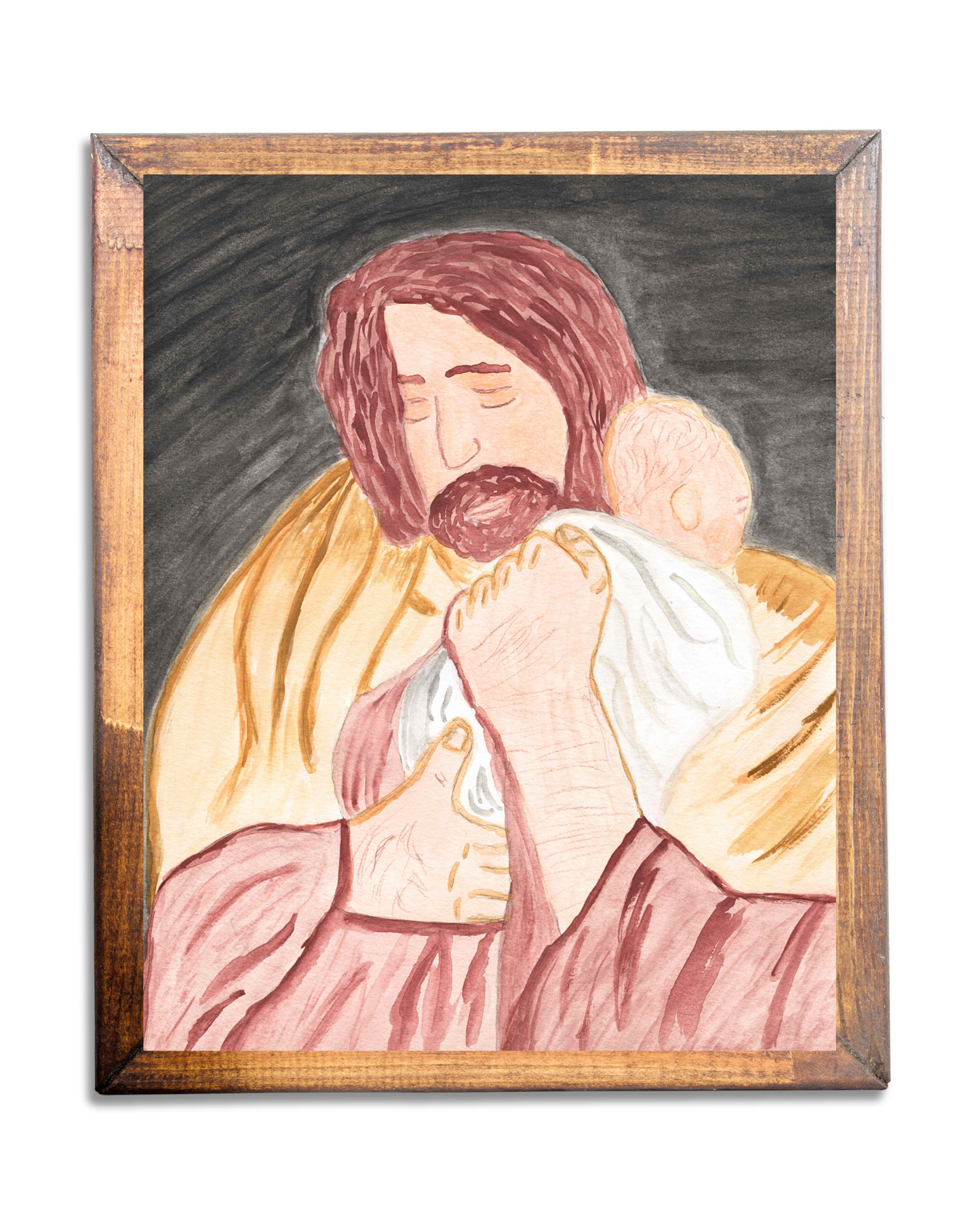 The Holy Family Collection of Watercolor Prints