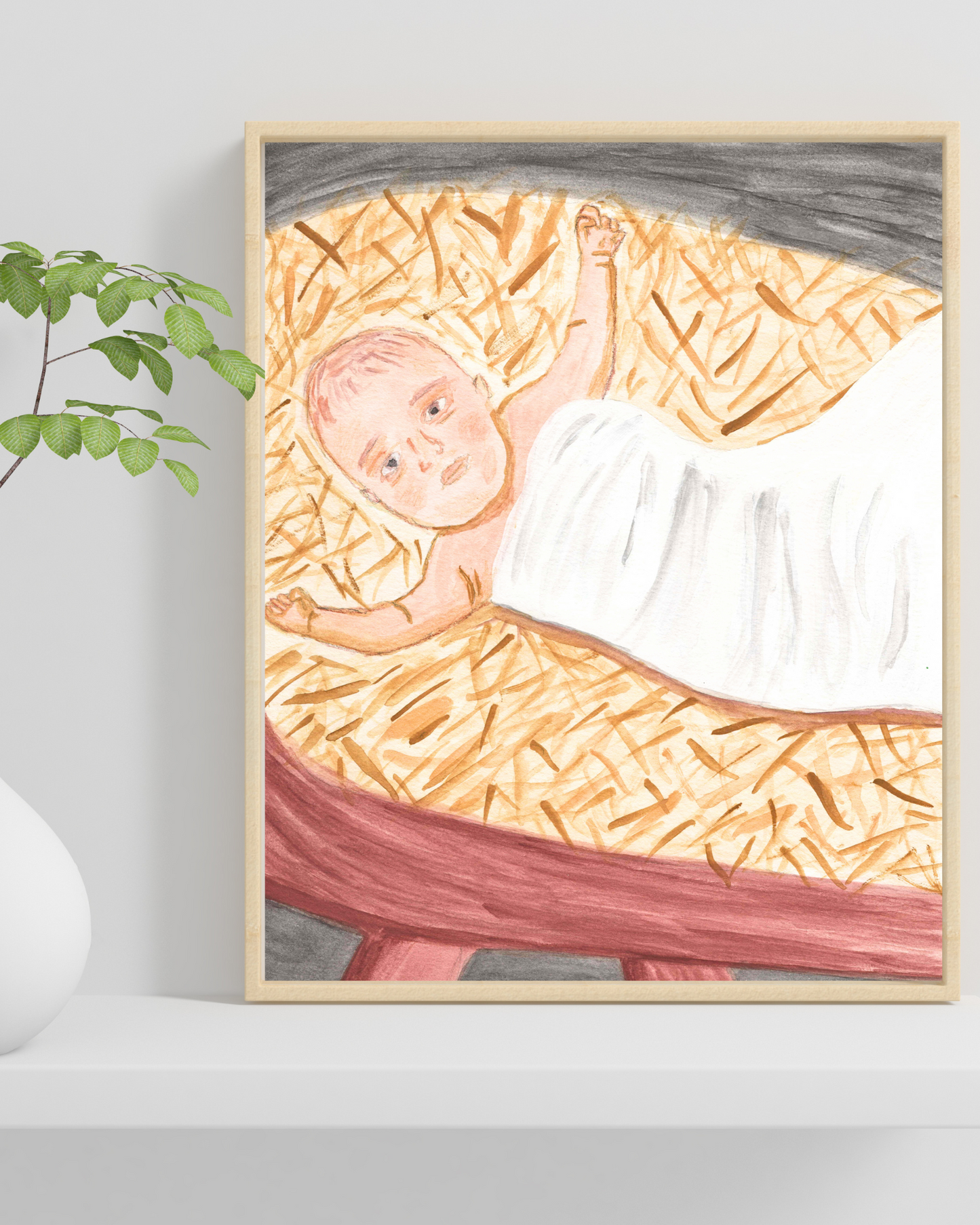 The Holy Family Collection of Watercolor Prints