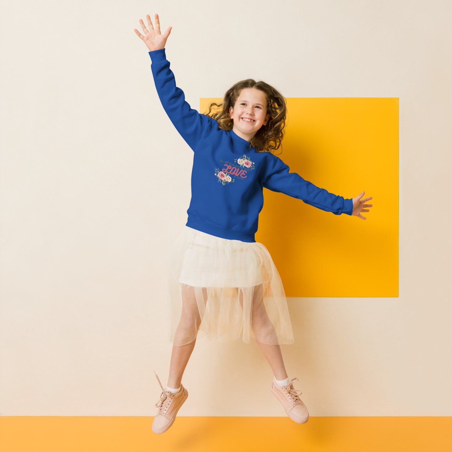 Saint Therese Youth crewneck sweatshirt