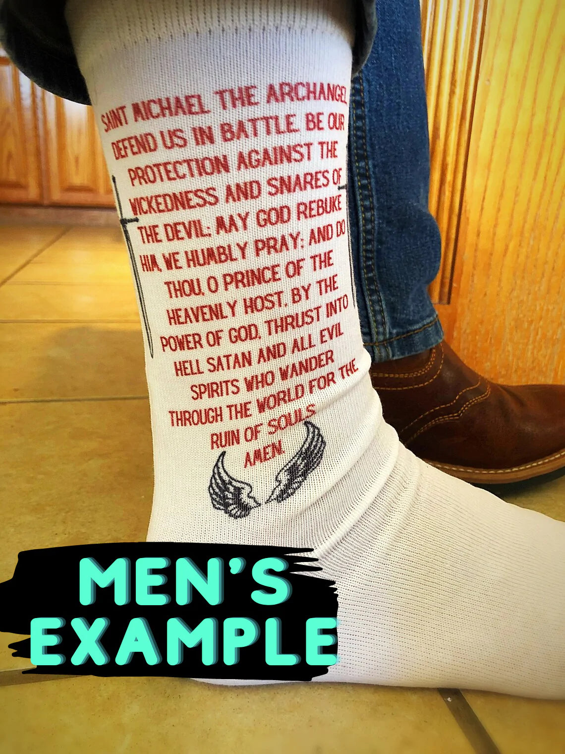 His and Her socks - Catholic couple gift