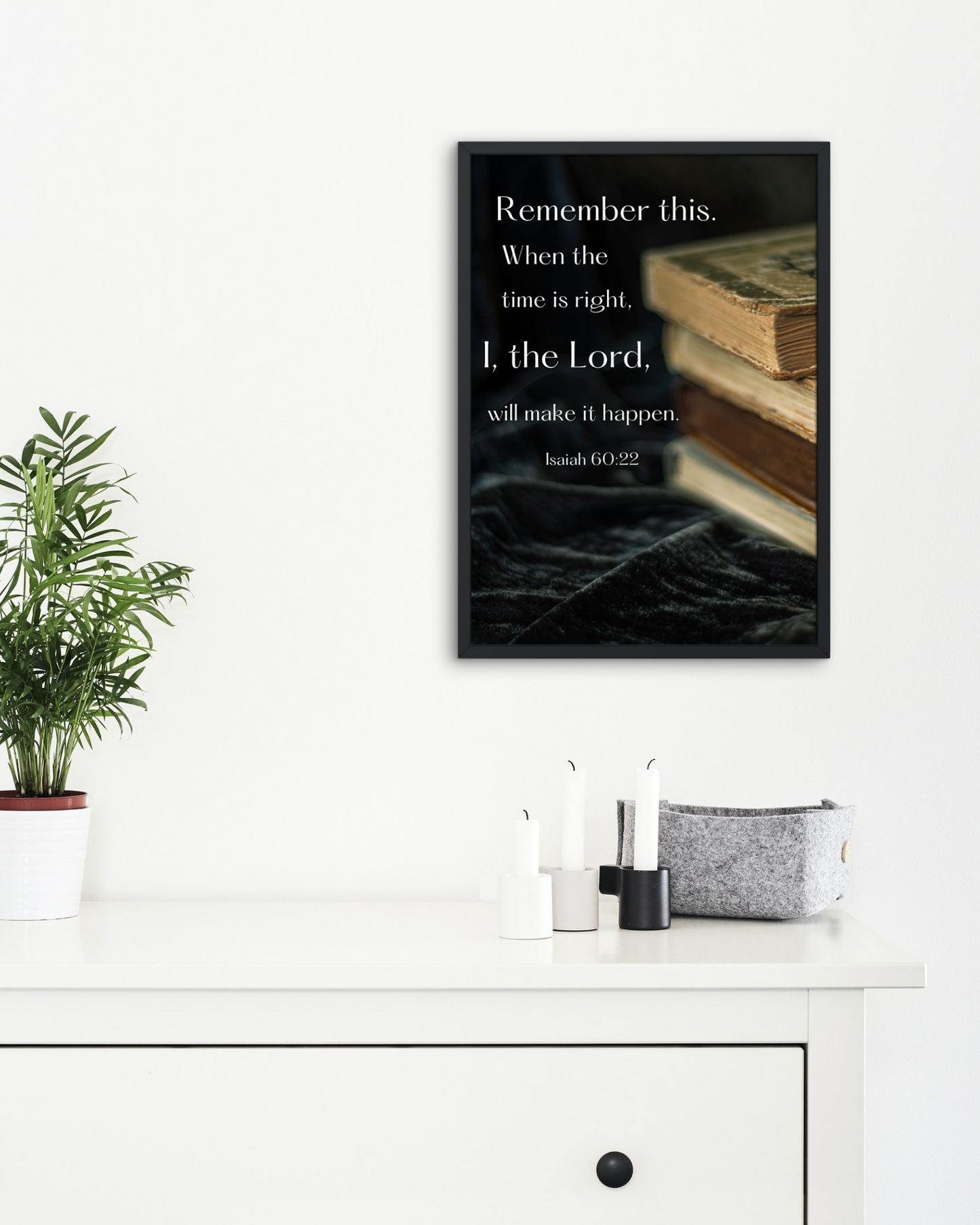 Catholic Father's Day Gift - Physical Print Wall Art