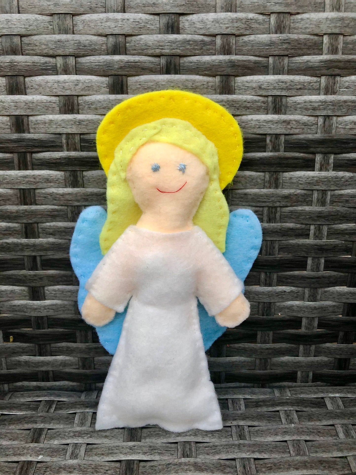 Guardian Angel Felt Doll - First Communion Gift