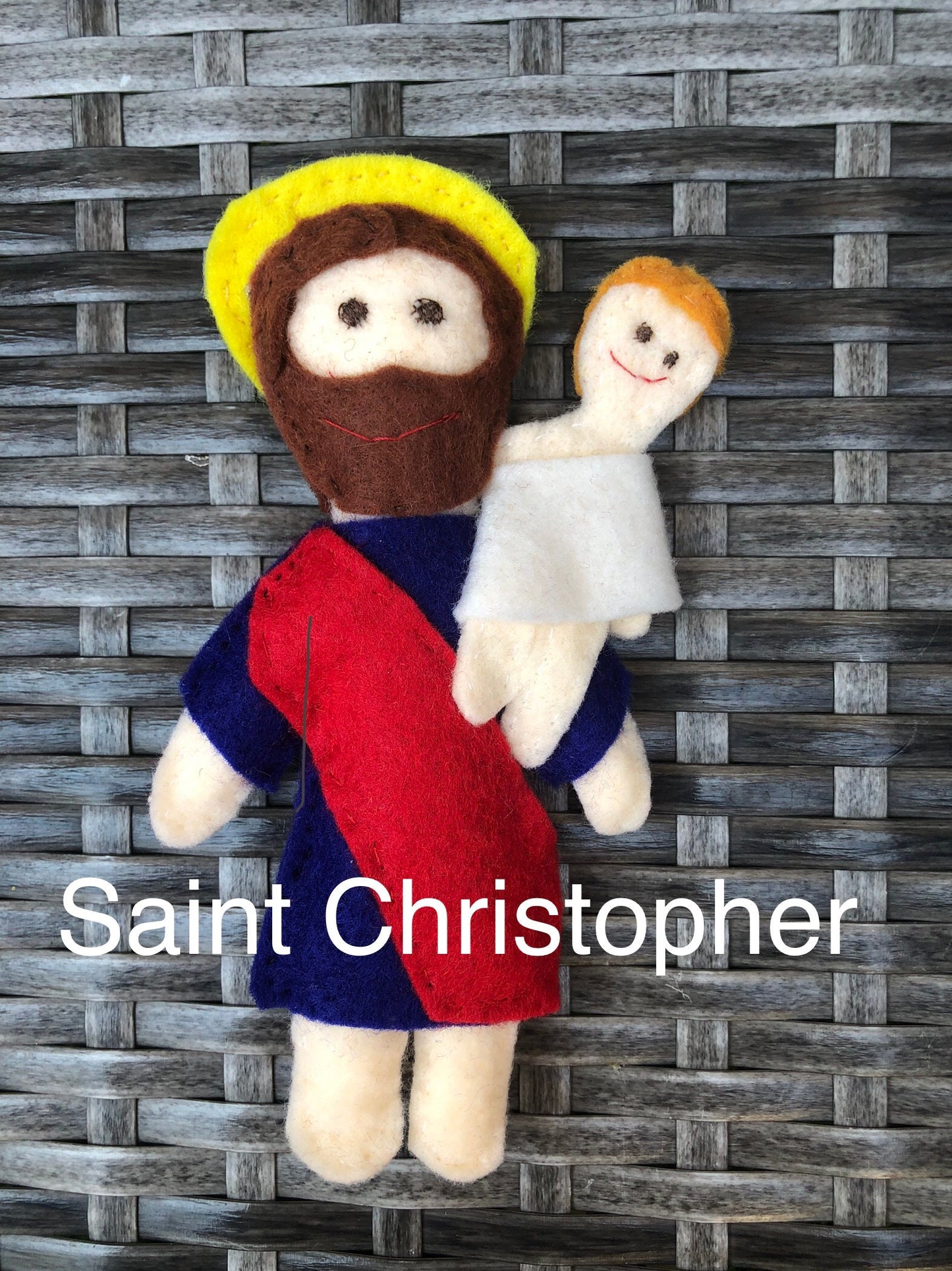 Guardian Angel Felt Doll - First Communion Gift