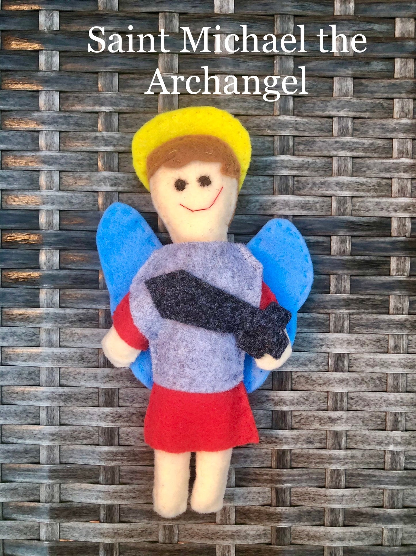 Guardian Angel Felt Doll - First Communion Gift