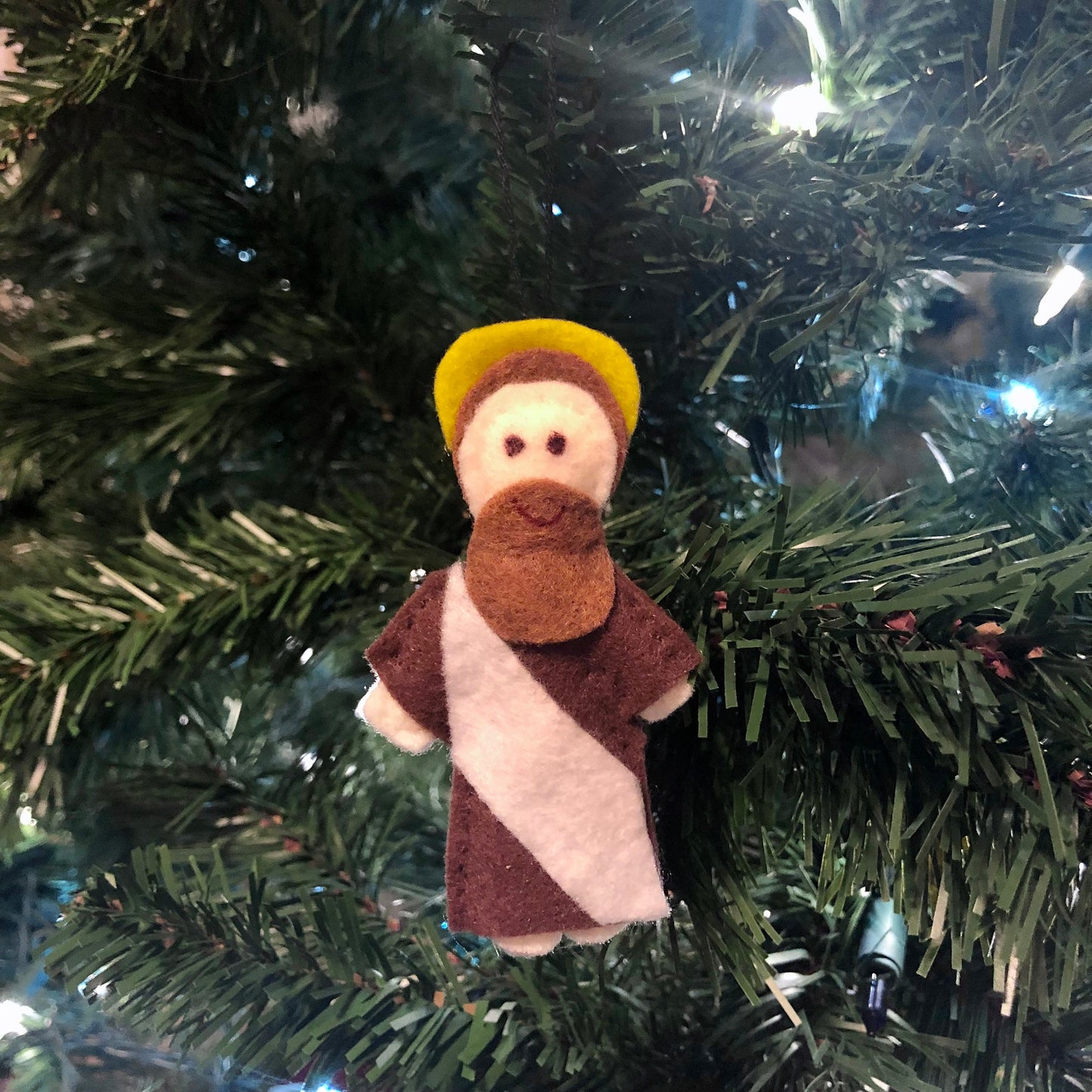 Saint Joseph Christmas Ornament / non-breakable ornament
