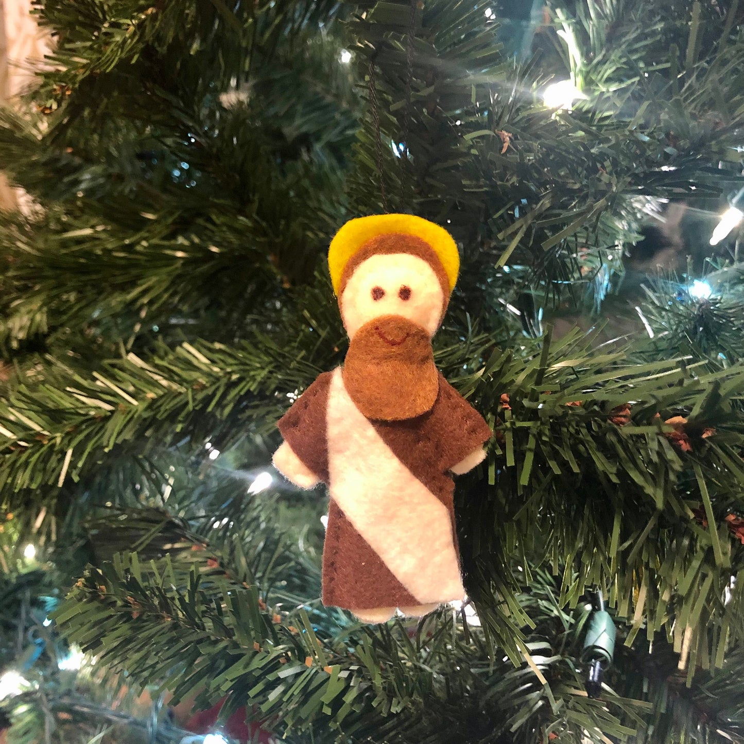 Saint Joseph Christmas Ornament / non-breakable ornament