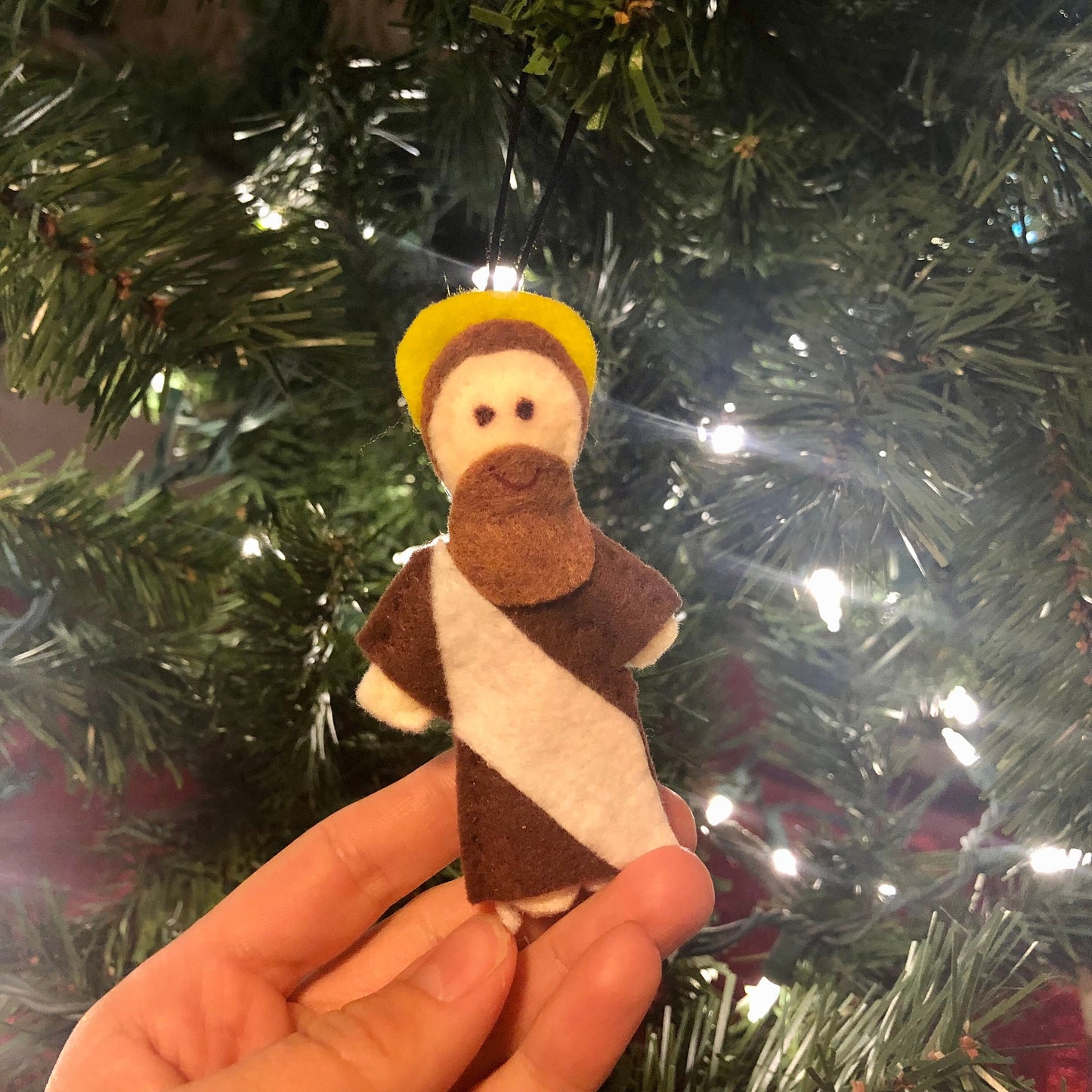Saint Joseph Christmas Ornament / non-breakable ornament