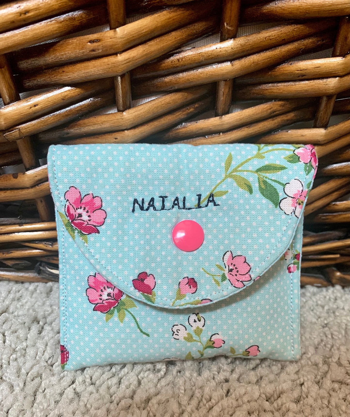 Rosary Pouch personalized / Catholic Mother’s Day gift / First Communion gift