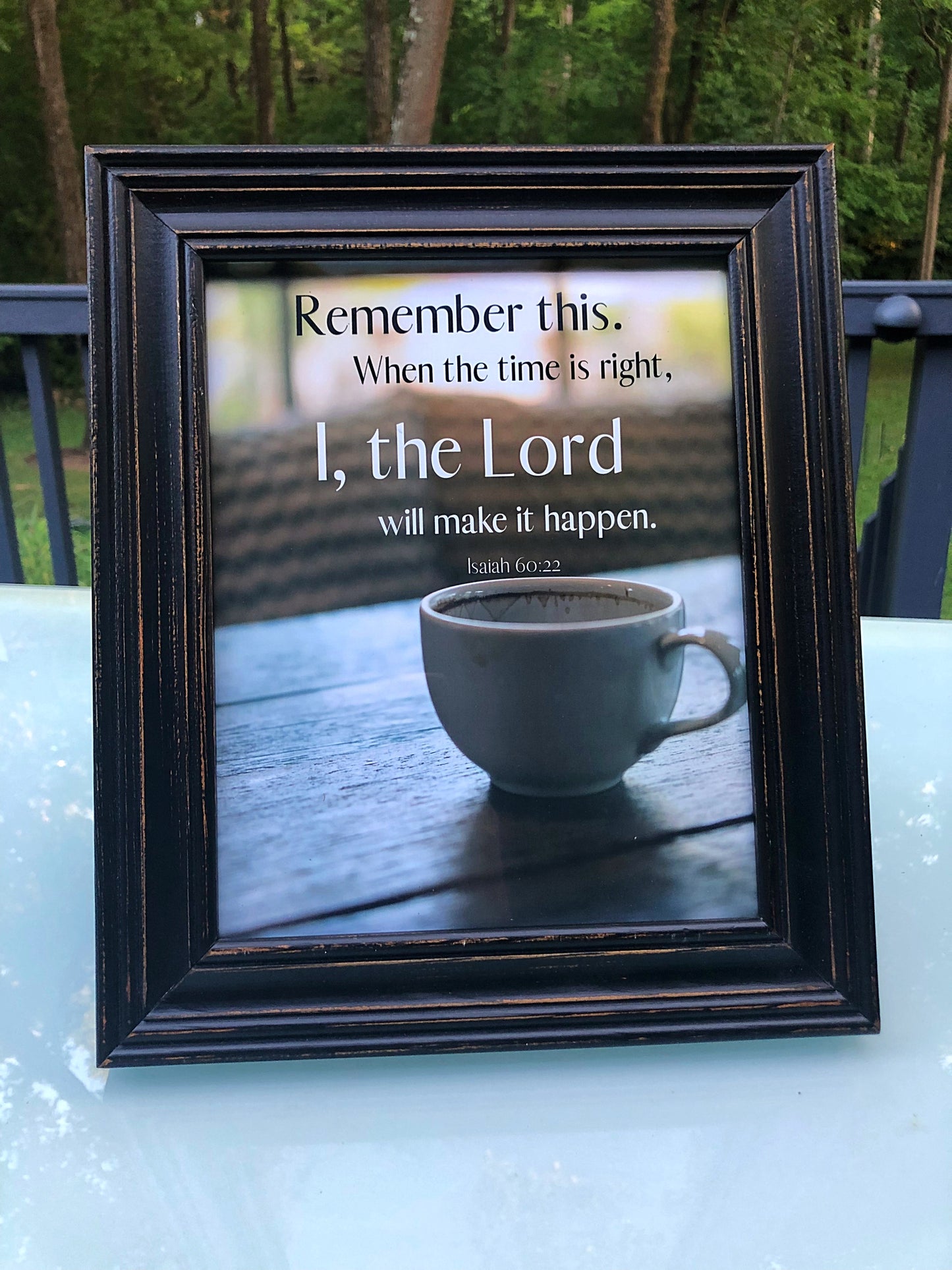 Bible verse print - Catholic Wall Art - Father's Day gift