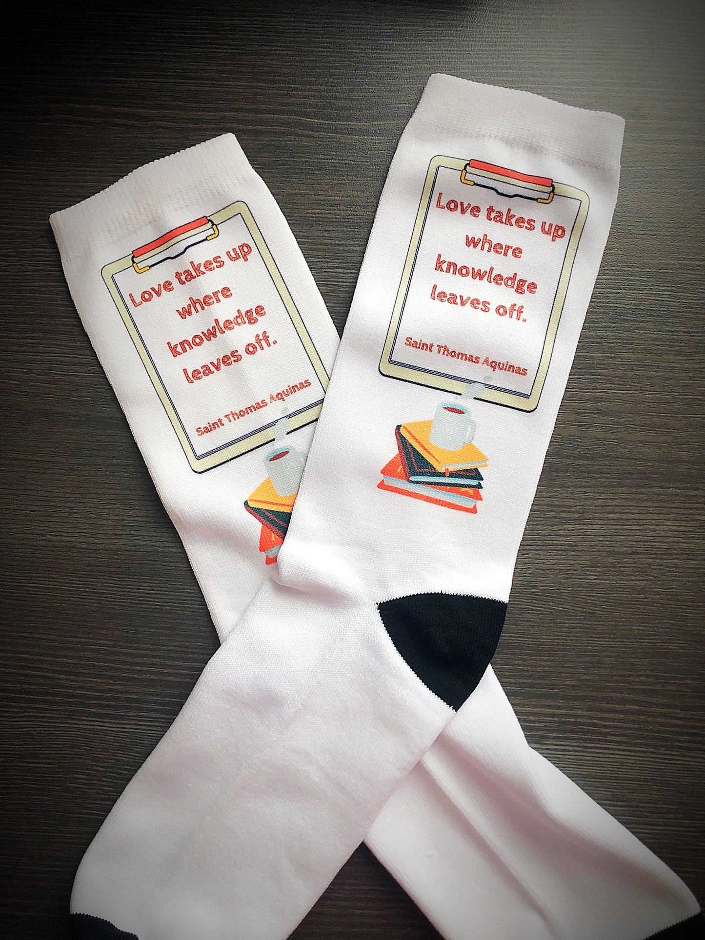 His and Her socks - Catholic couple gift