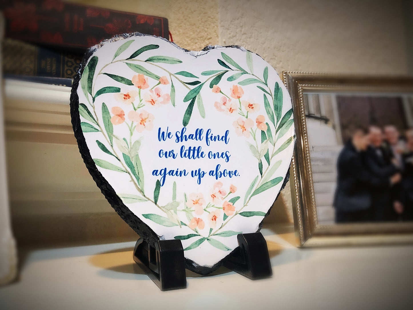 Miscarriage/infant loss remembrance plaque - Saint Zelie quote