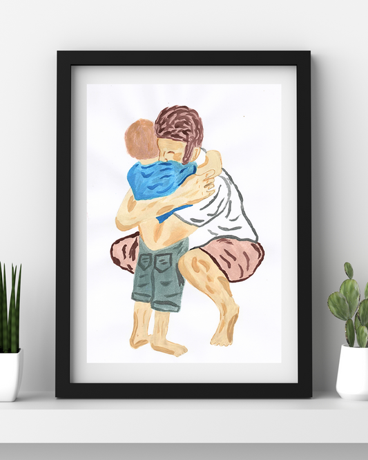 A Father's Love Collection - Father's Day Gift - Physical Print Wall Art