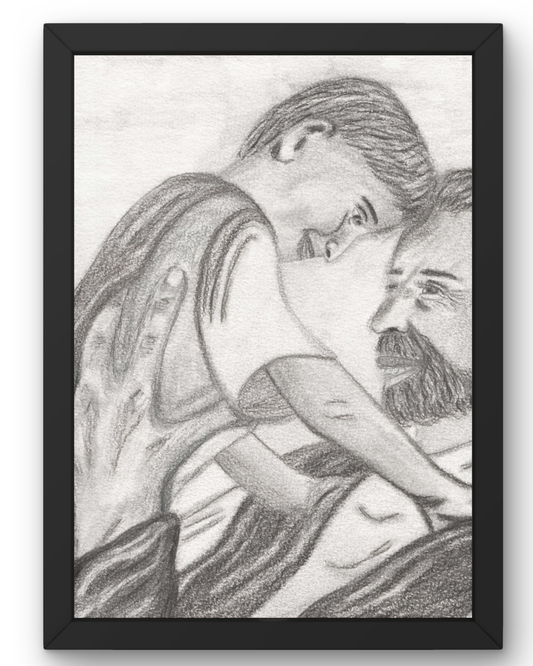 Saint Joseph and Jesus Art