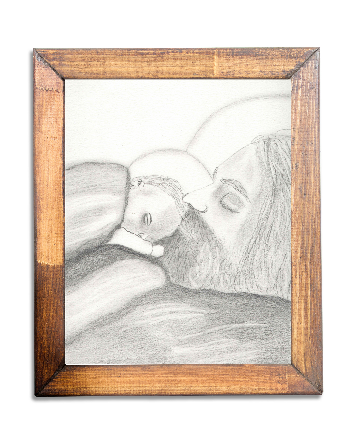 Joseph and Jesus Sleeping Artwork