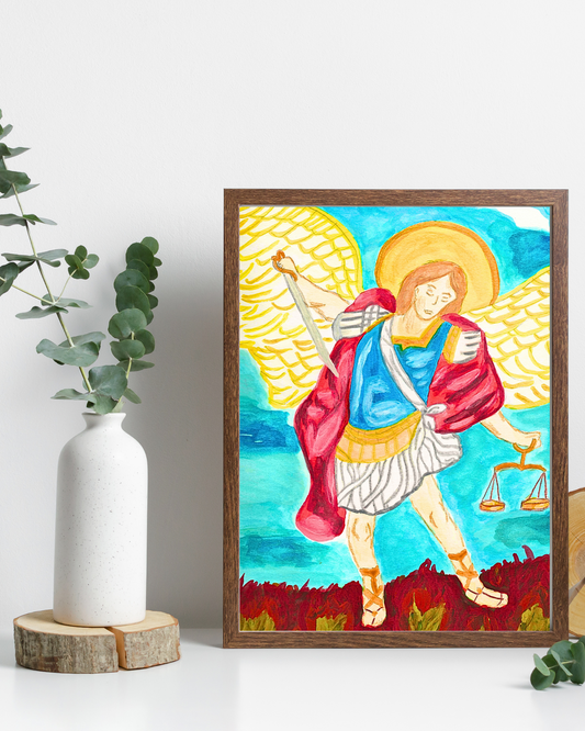 Saint Michael the Archangel print