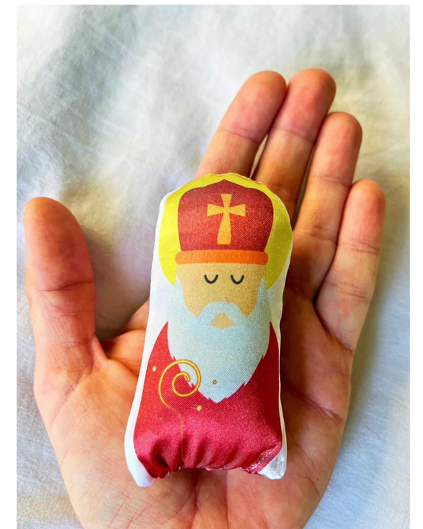 Mini Saint Nicholas Stuffed Doll