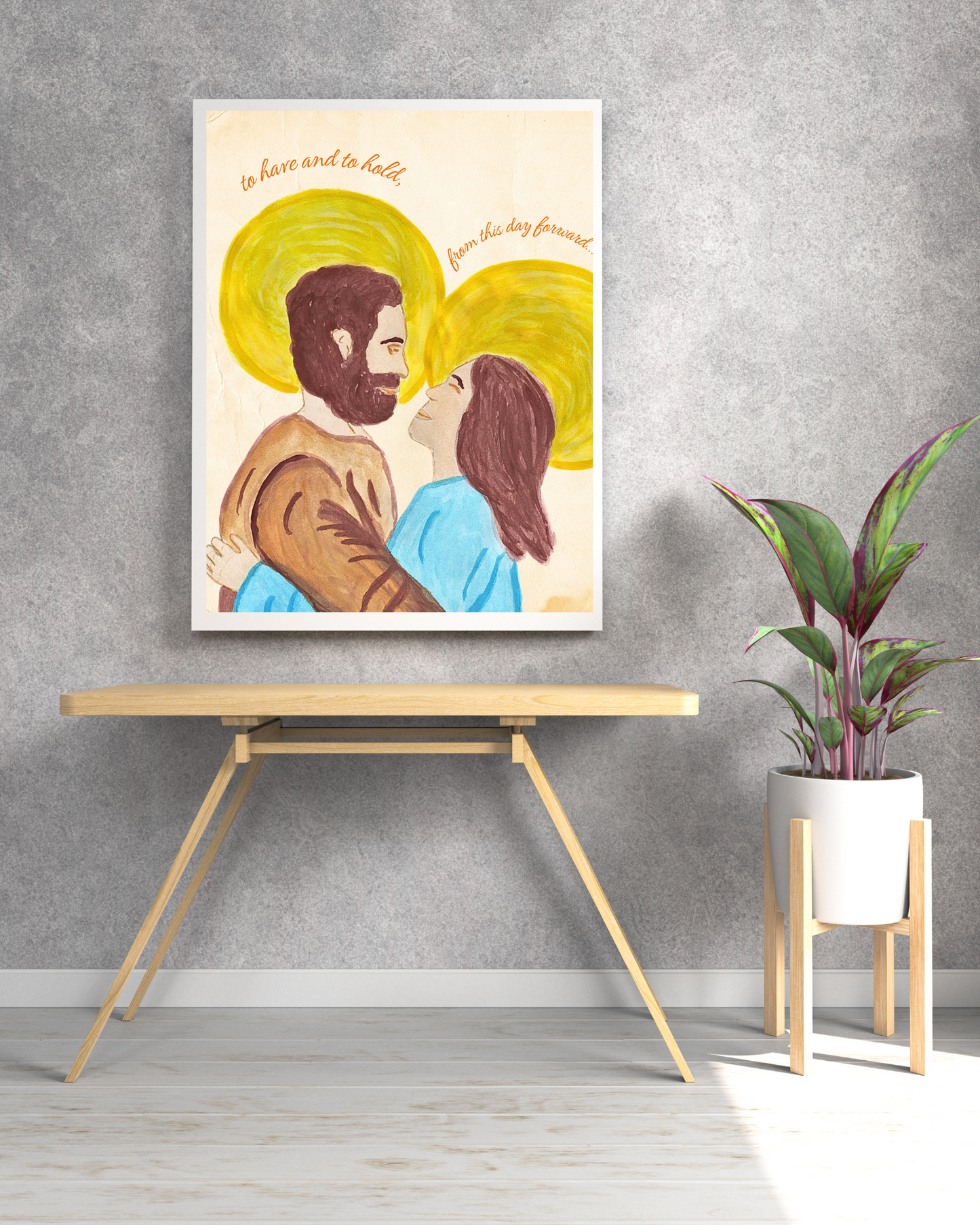 Joseph and Mary Canvas Boards