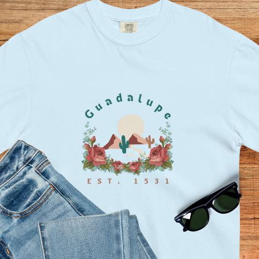 Our Lady of Guadalupe Unisex Comfort Colors t-shirt