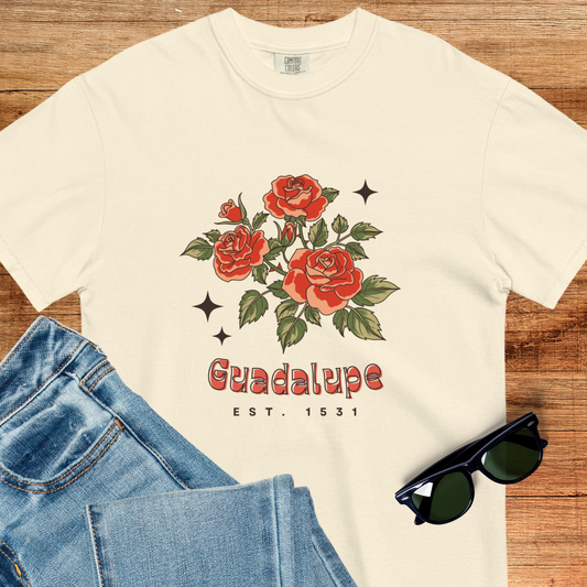 Our Lady of Guadalupe Unisex Comfort Colors t-shirt