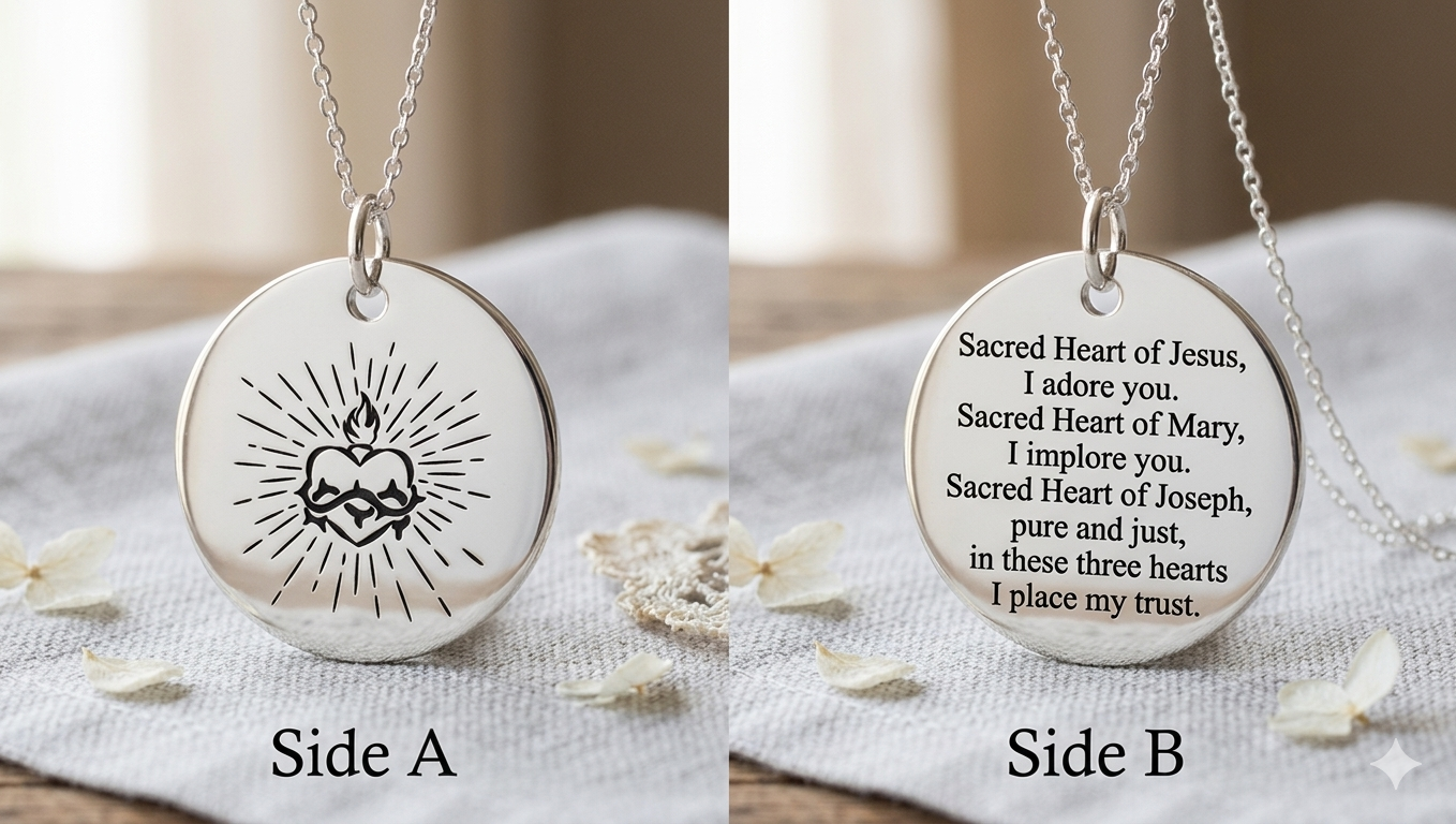 Sacred Heart of Jesus Necklace