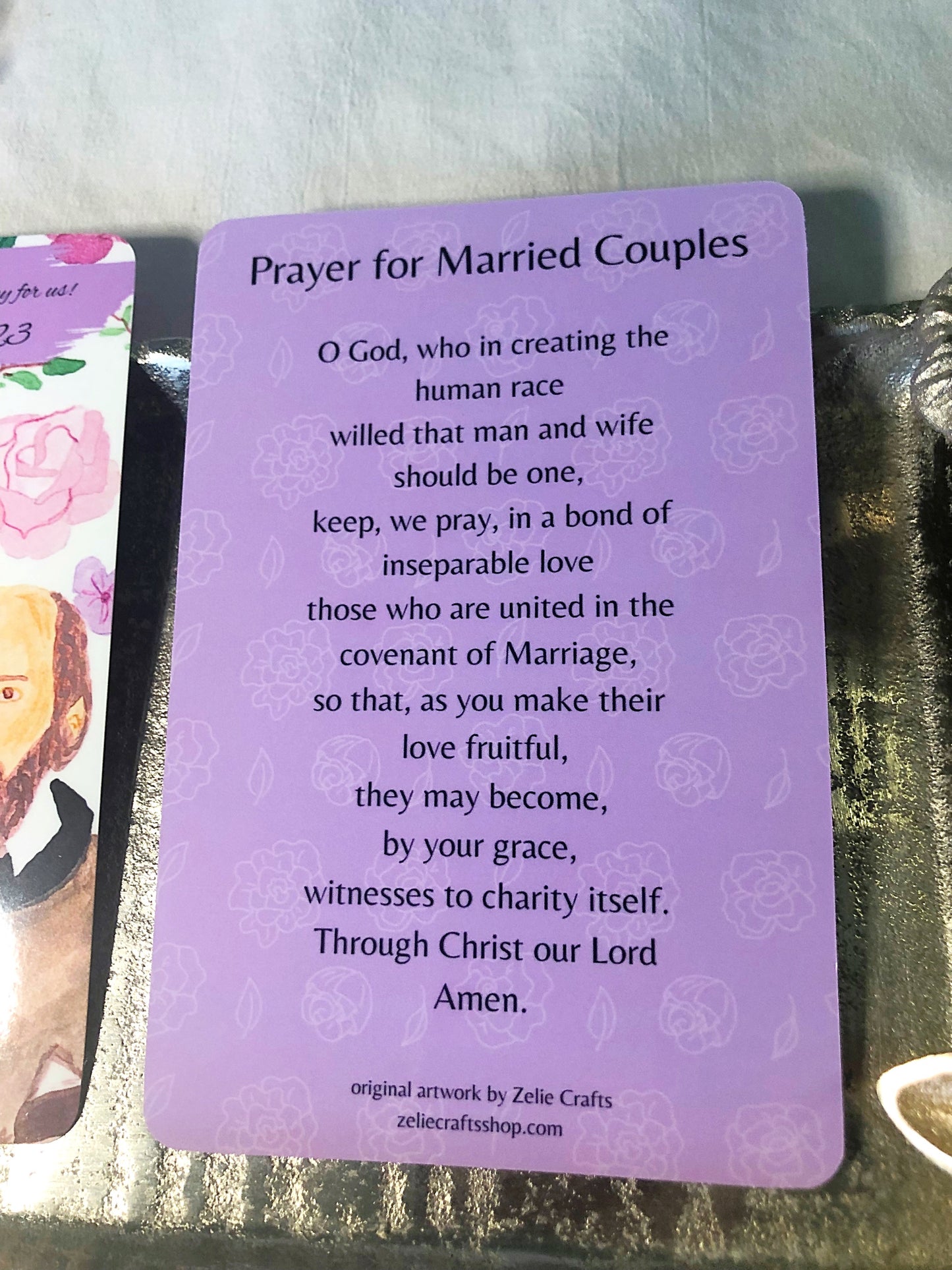 Custom wedding favors - wedding cards