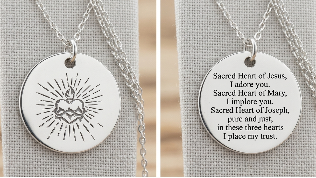 Sacred Heart of Jesus Necklace