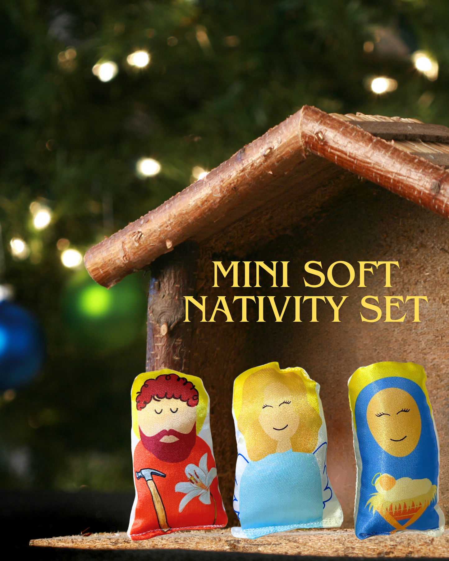 Plush Nativity Set - Christmas Gift