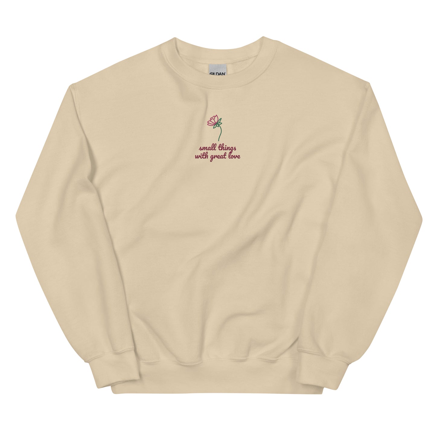 Saint Therese Unisex Embroidered Sweatshirt