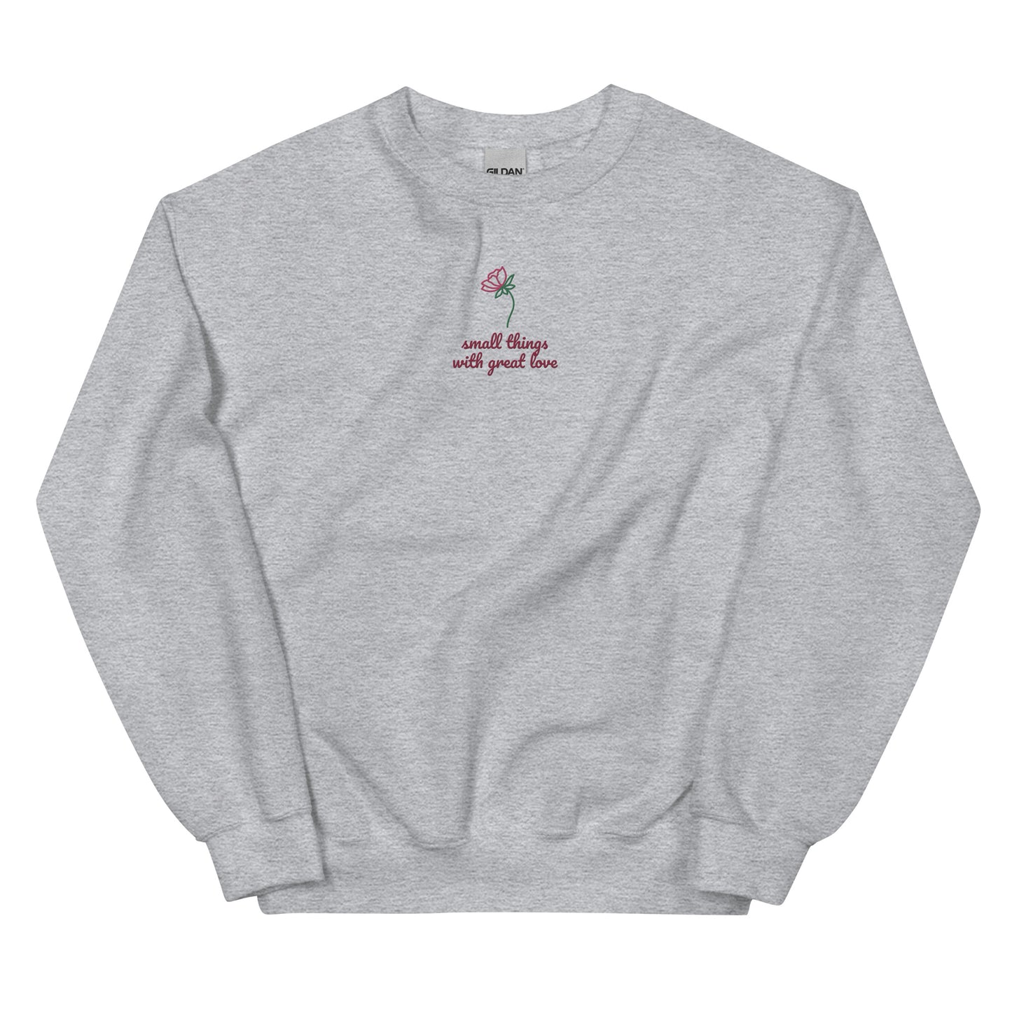 Saint Therese Unisex Embroidered Sweatshirt