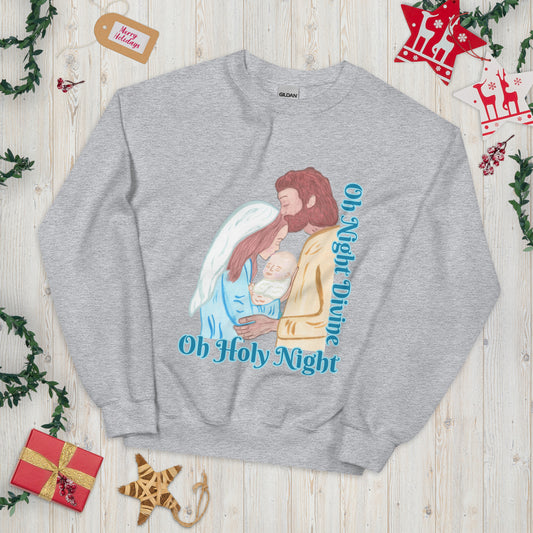 Holy Family Christmas Unisex Sweatshirt