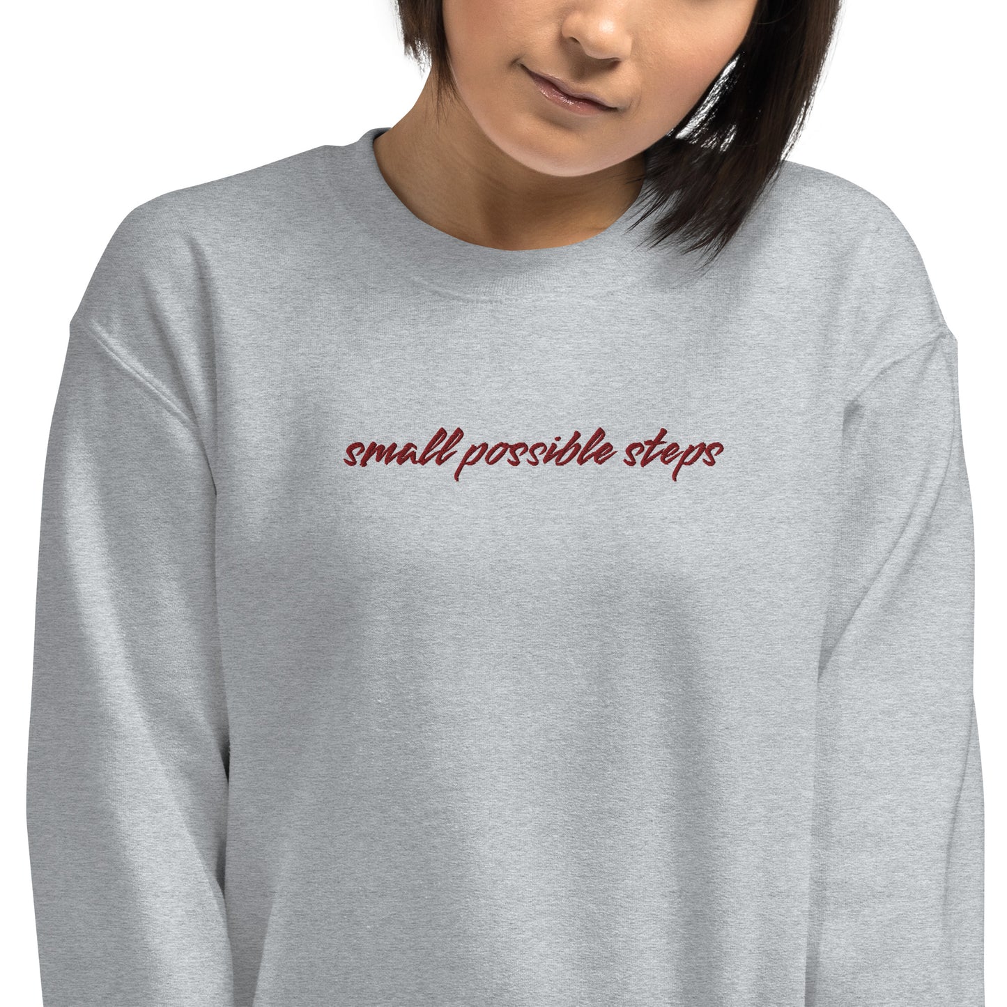 Small Possible Steps Unisex Sweatshirt