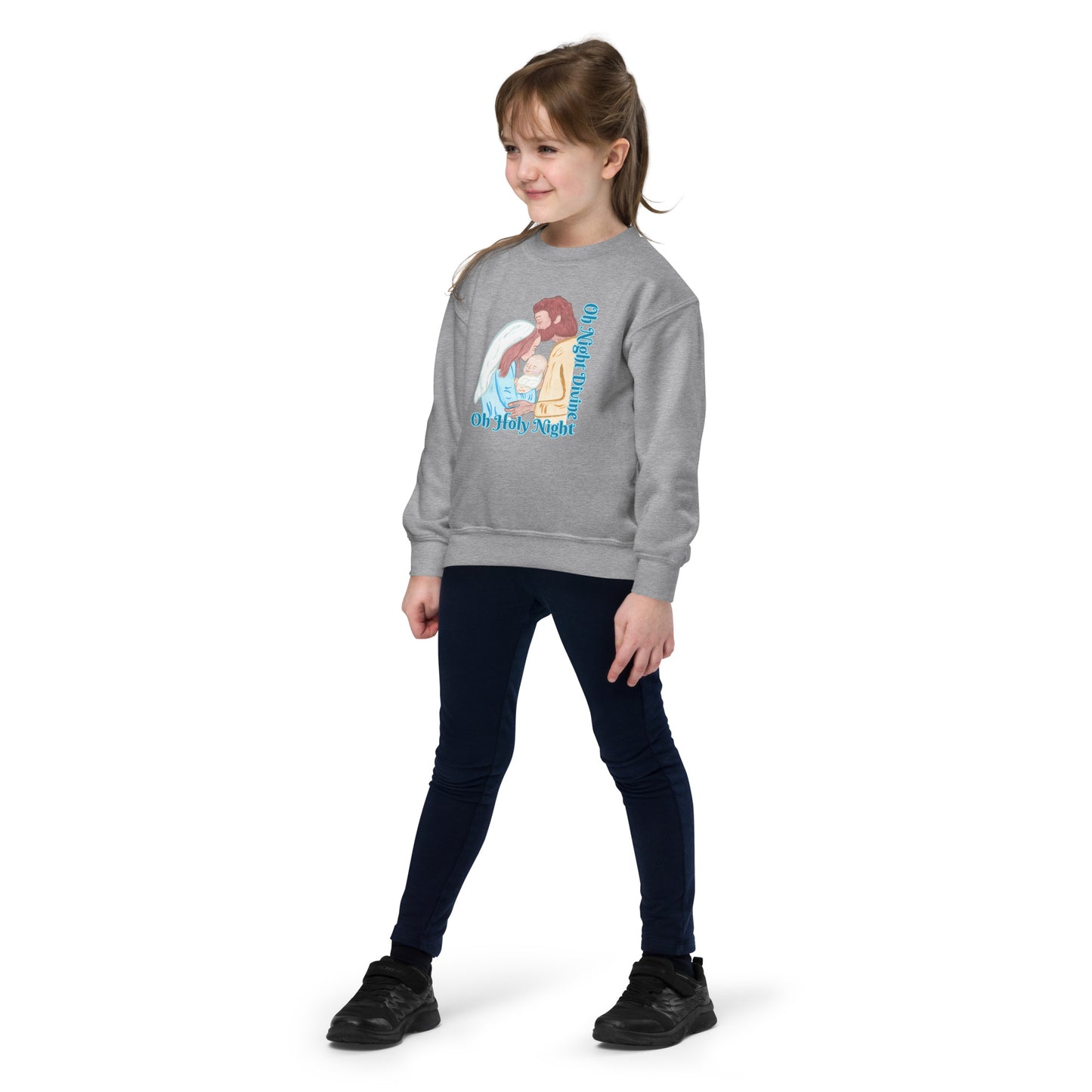 Youth crewneck Christmas sweatshirt