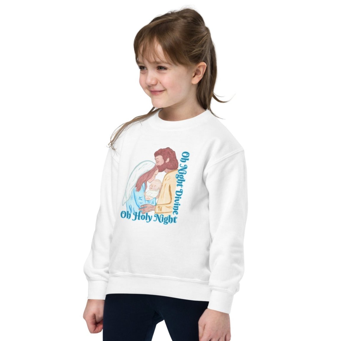 Youth crewneck Christmas sweatshirt