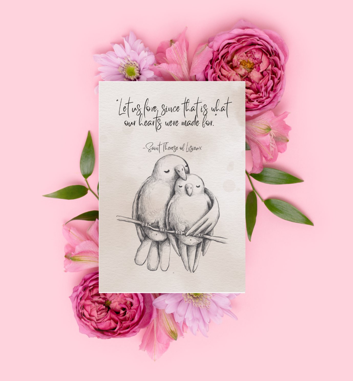 Catholic Valentine's Day Card Bundle - Download of Valentine's Card to Print