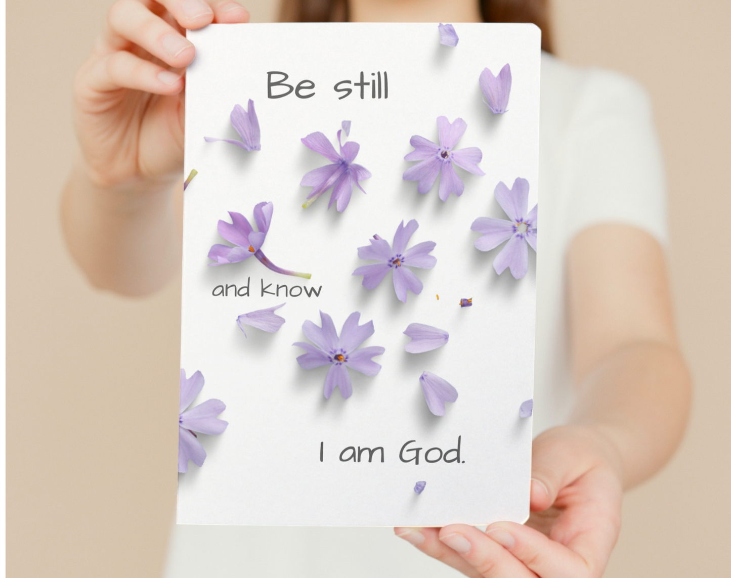 Be Still and Know that I am God Physical Print