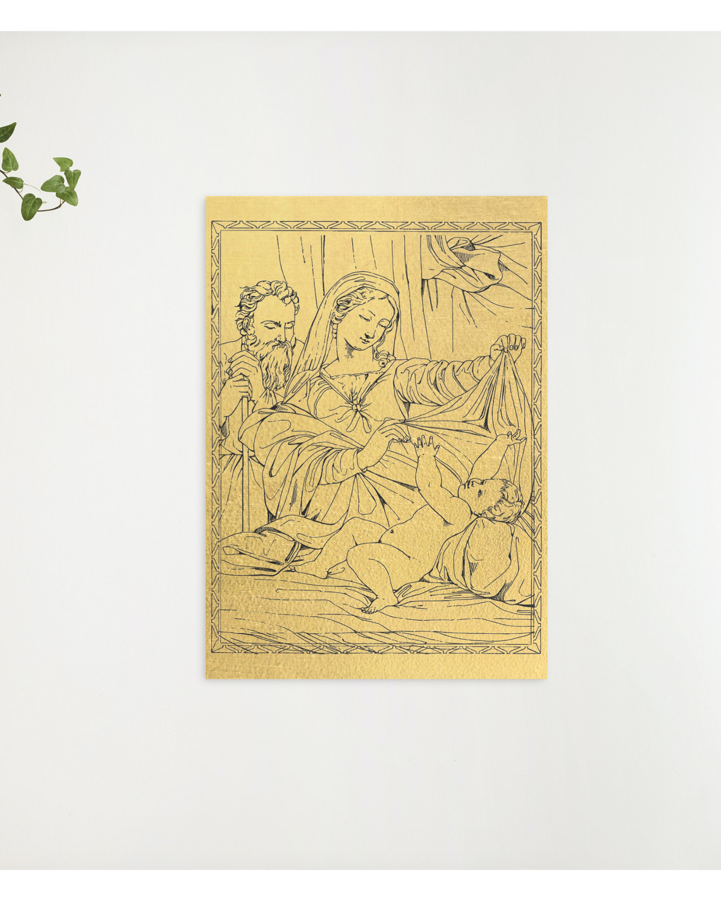 Nativity Scene Print