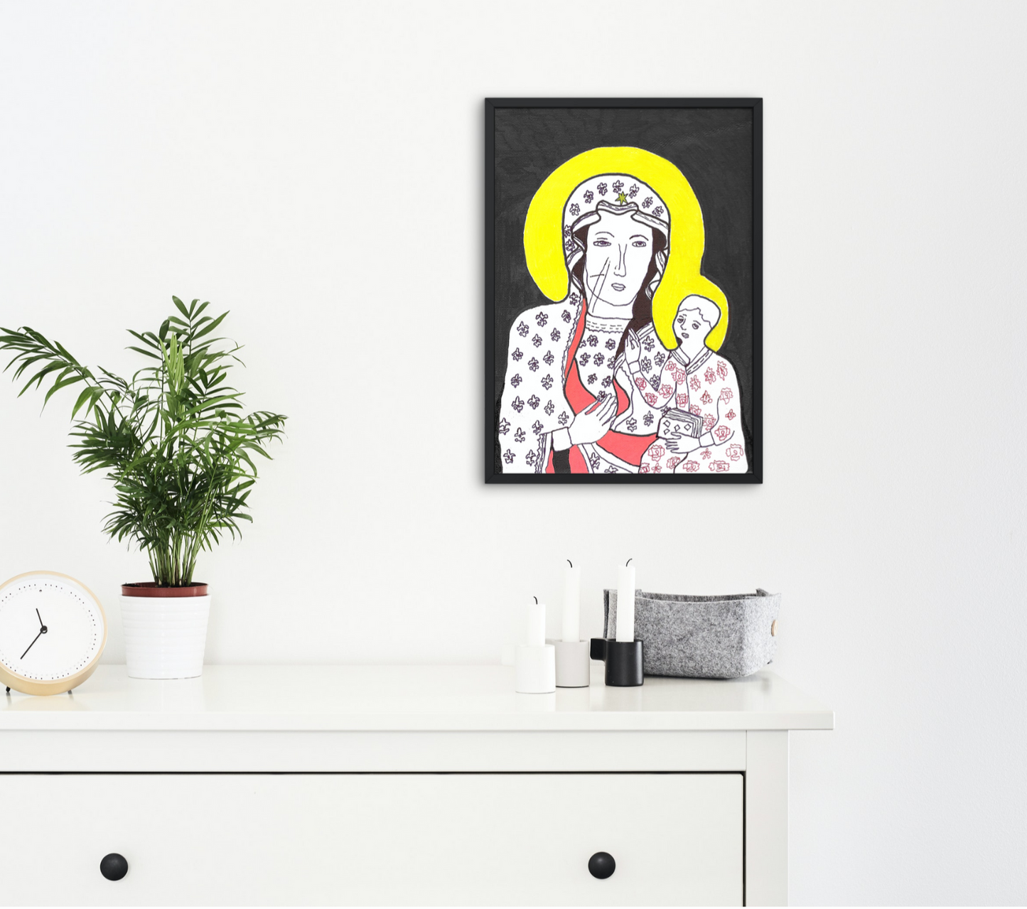 Our Lady of Czestochowa Physical Print