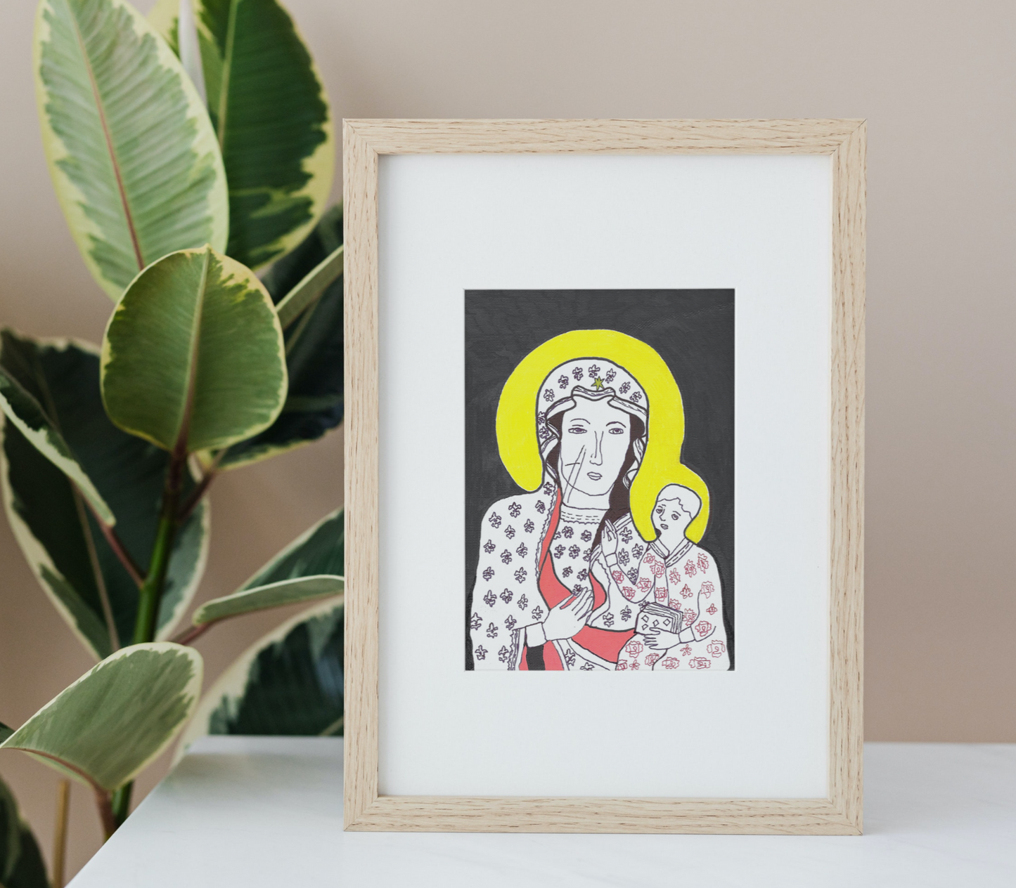 Our Lady of Czestochowa Physical Print