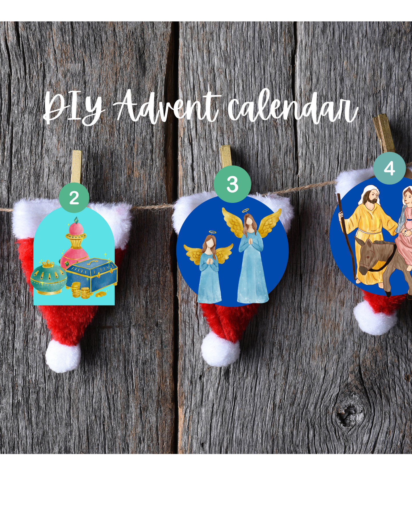 Advent calendar - printable for you!