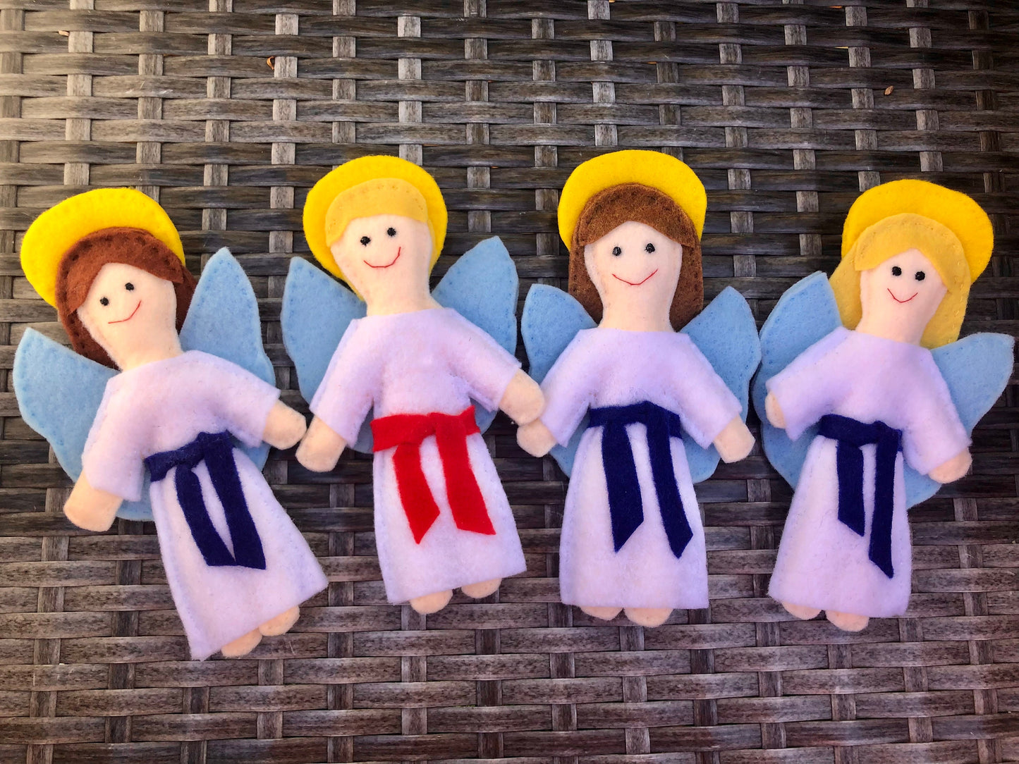 Guardian Angel Felt Doll - First Communion Gift