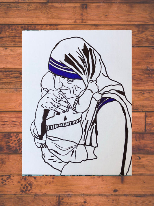 Mother Teresa Artwork - Catholic Painting